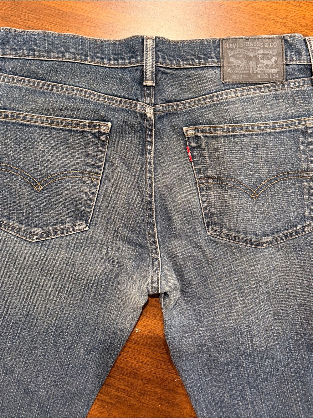 Levi’s 511 Slim Fit Men’s Jeans 32x34 Medium Wash